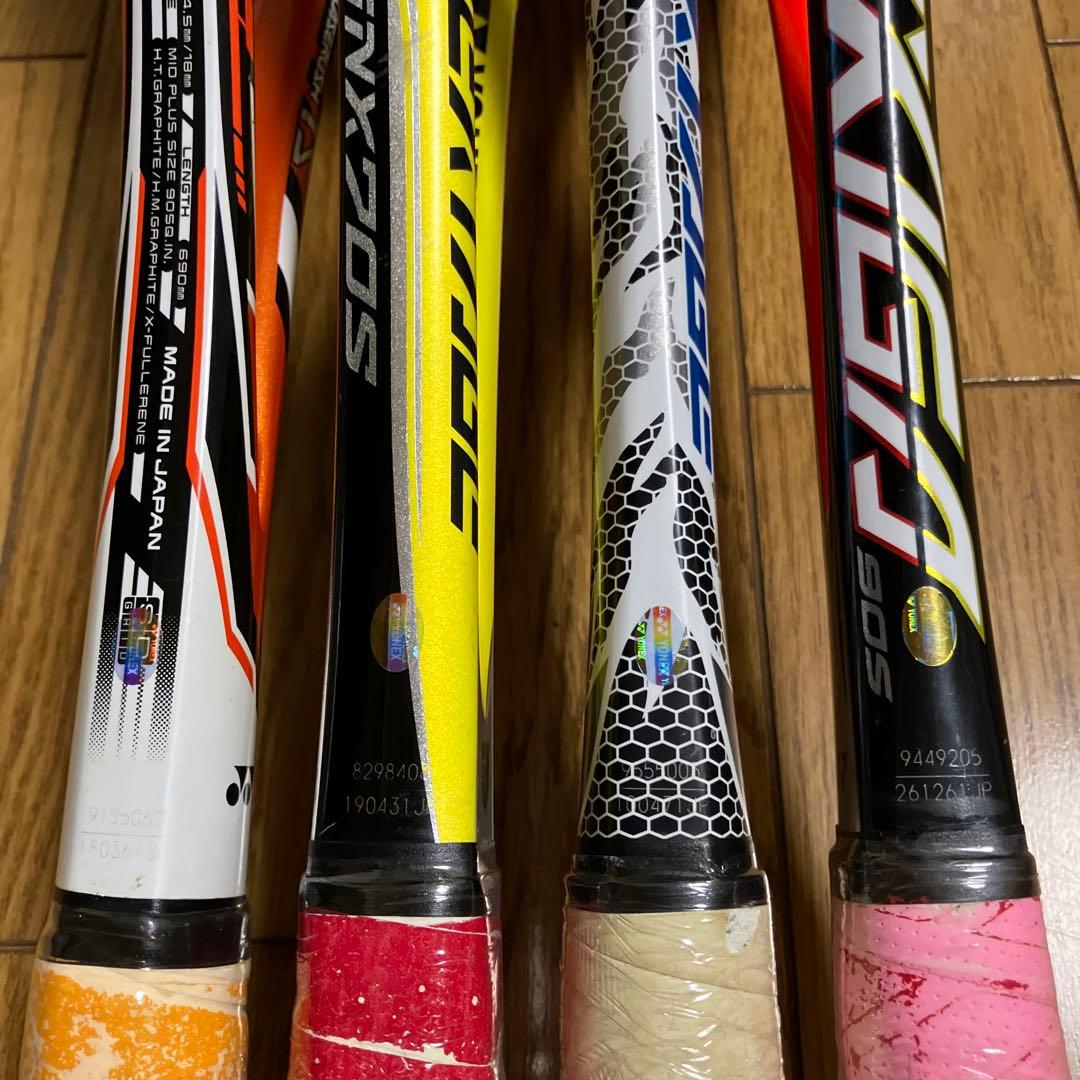 み*う様 4本セット ソフトテニスラケット NEXIGA i-NEXTAGE