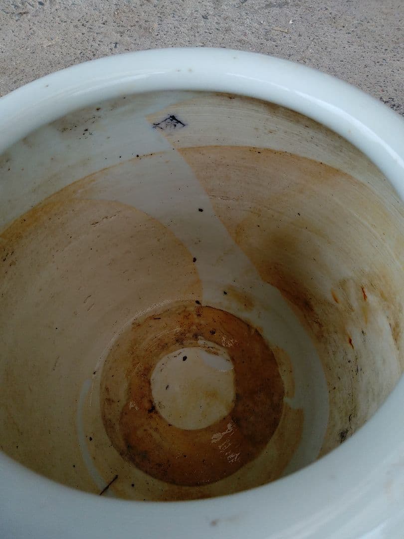 陶器 火鉢 2個セット２個セット　伊万里焼？　☆　古伊万里　レトロ　焼物　瀬戸物