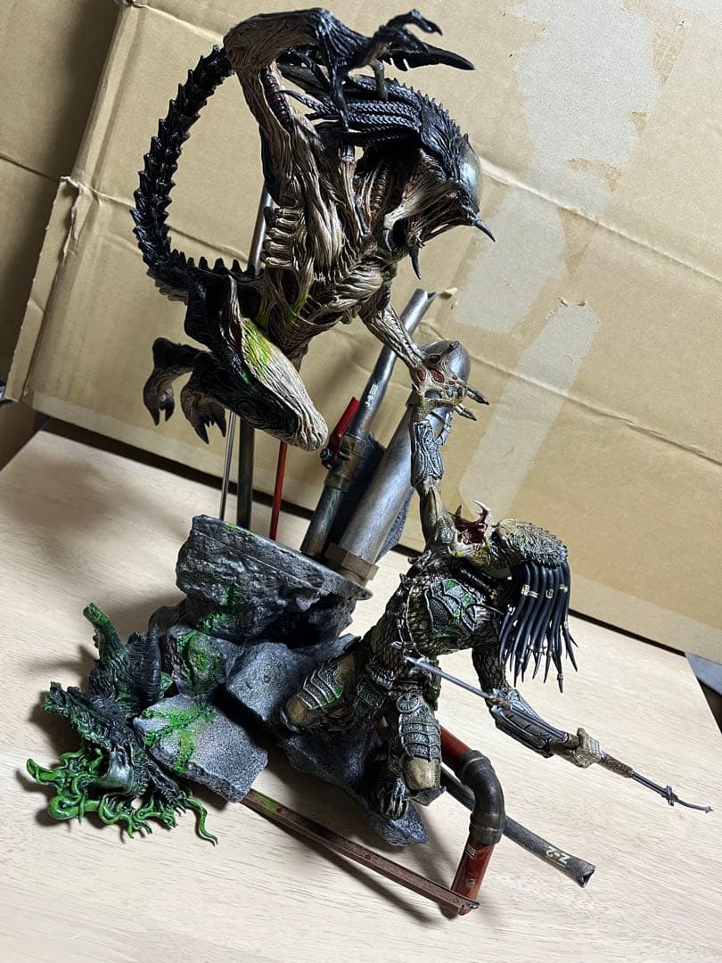 ホットトイズ　ジオラマ・マスターピース　 ＡＶＰ2プレデリアン VS プレデター