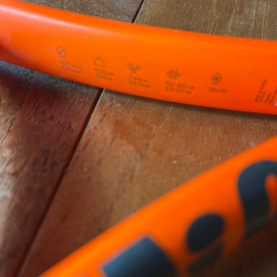 最終値下❤️Wilson BURN100テニスラケット 限定reverseモデル