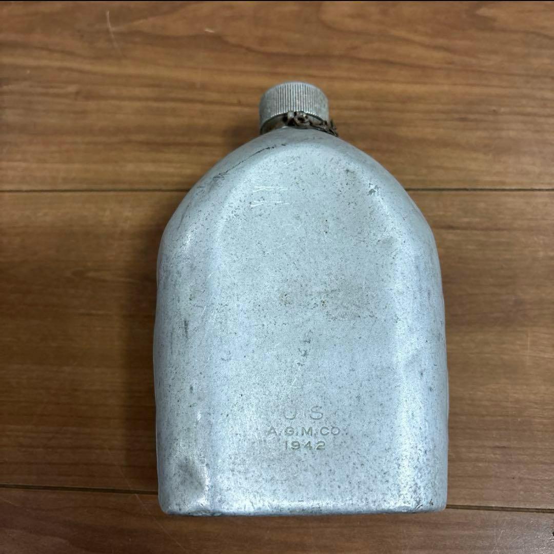 40s 米軍　実物　M1910キャンティーン 希少アルミ製　送料無料