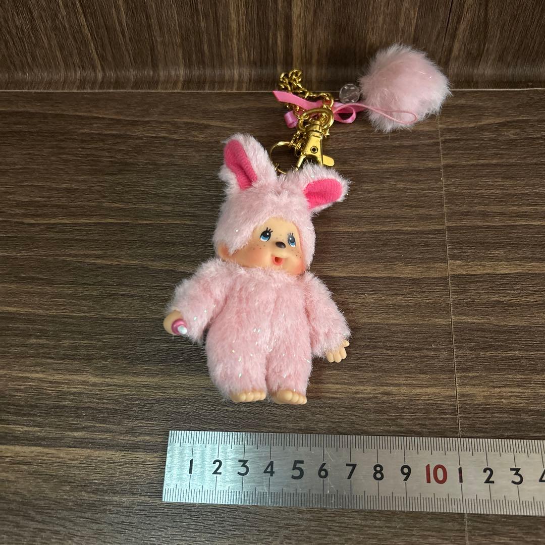 モンチッチ　チムたん　レア　ラメ　ぬいぐるみ　ストラップ　キーホルダー　レトロ