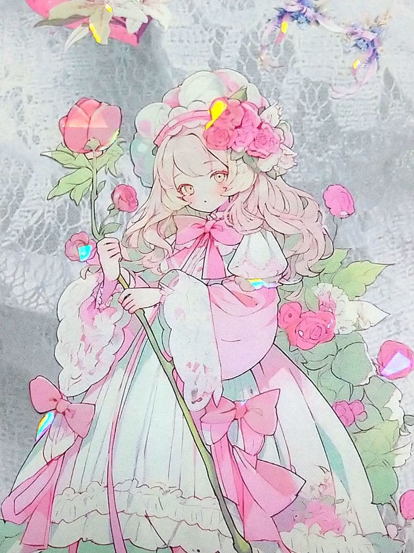 廃盤品✩J1134＃初春日记(贝壳光)噬魂切り売り海外人物女の子AIマステ