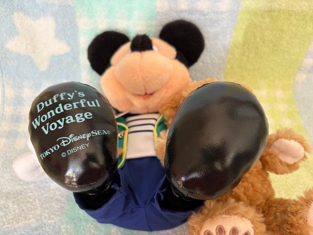 【匿名発送】TDS ダッフィーのワンダフル•ヴォヤッジ ぬいぐるみ大•小