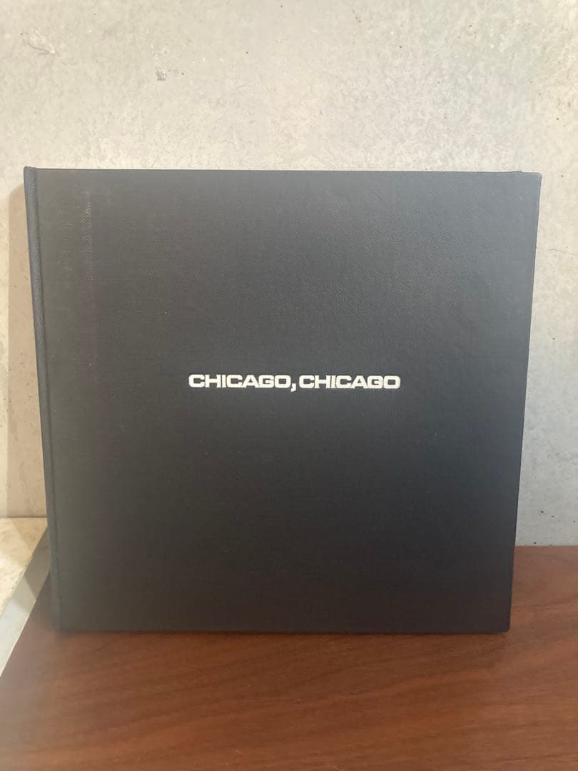 CHICAGO、CHICAGO　石元泰博　写真集　シカゴ,シカゴ　箱・帯あり
