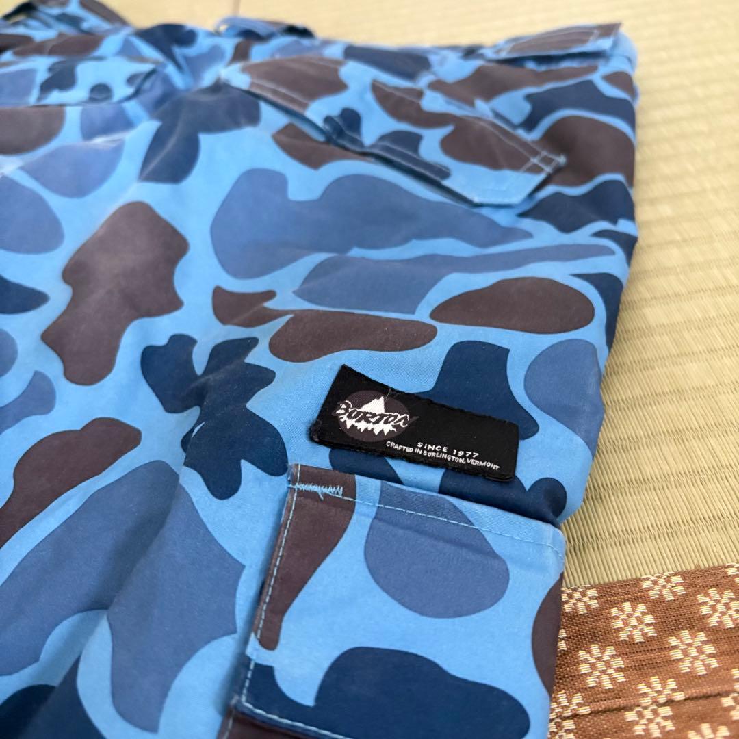 極美品BURTONバートンスノーボードウェア上下セット キッズXL150〜160