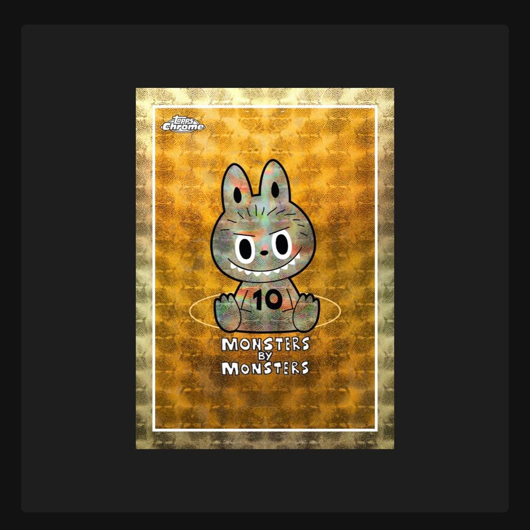 2025 Topps Chrome Labubu 1box 新品・未開封