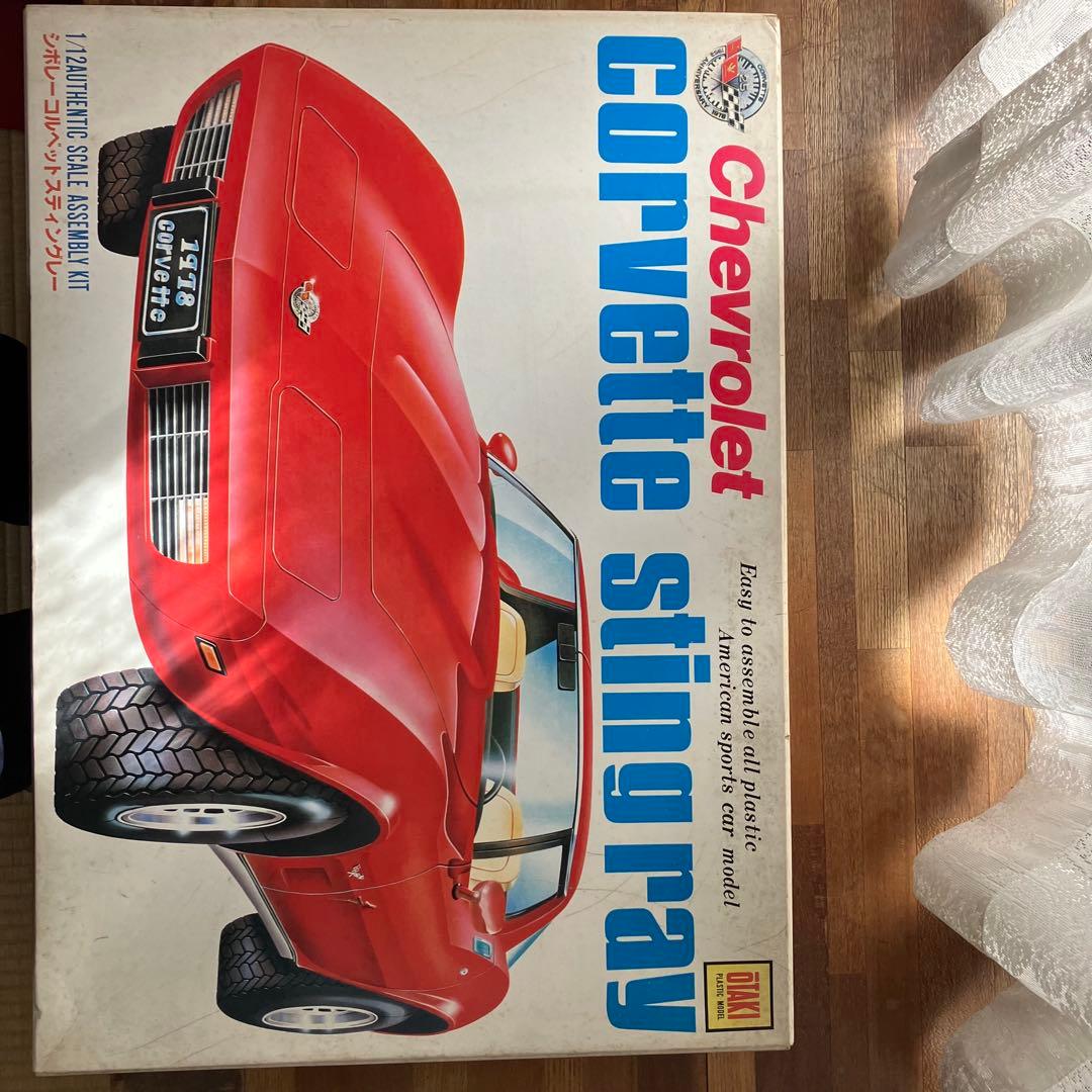 オオタキ（OTAKI）1/12シボレー コルベット スティングレイ1978 年式