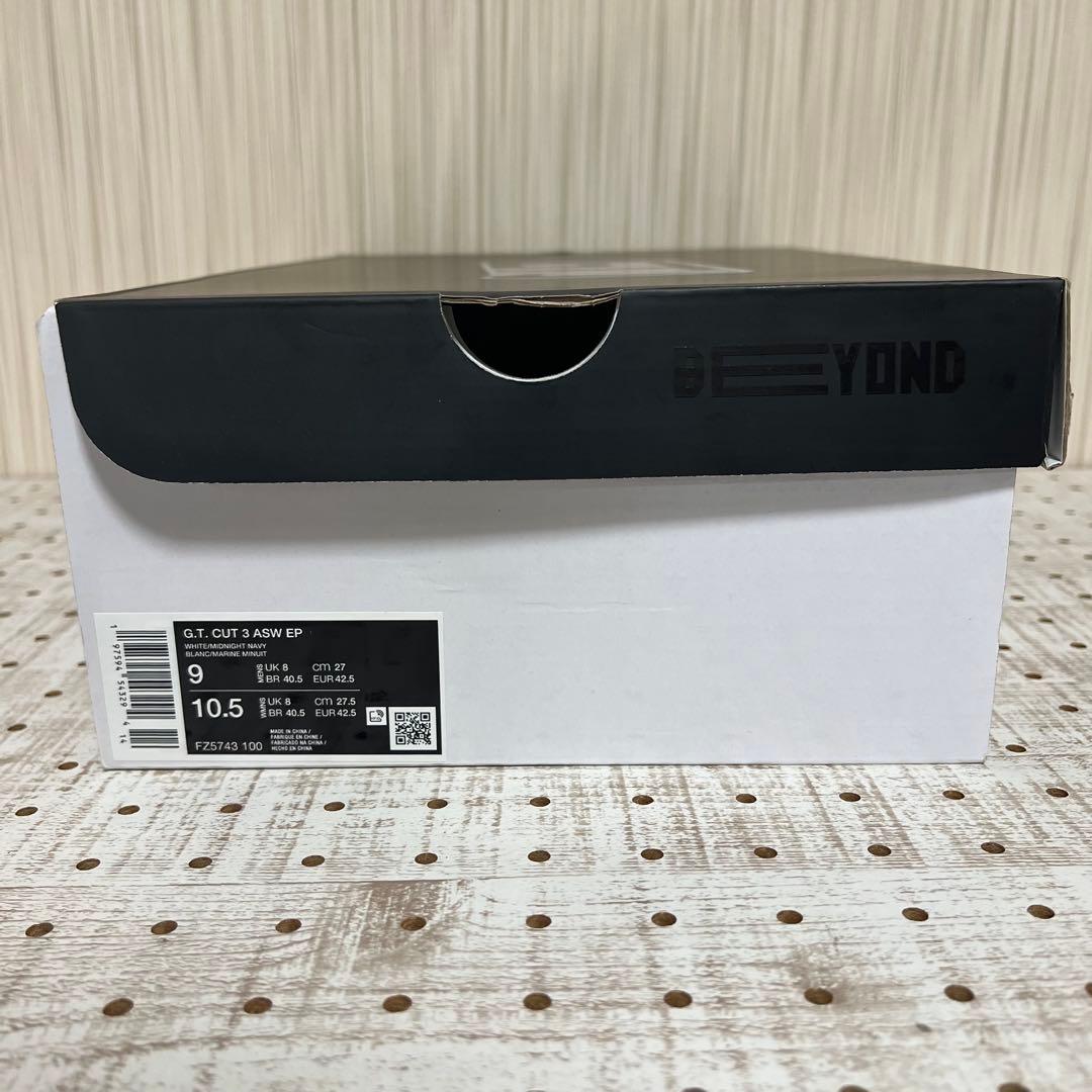 シューズ(男性用) NIKE G.T.CUT 3 ASW EP 27cm