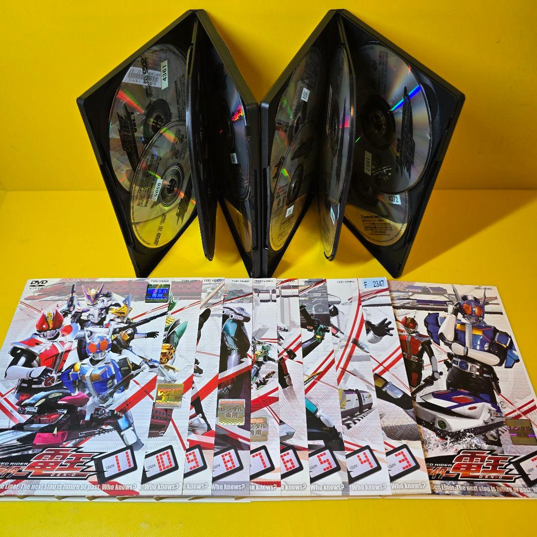 ※新品ケース交換済み　仮面ライダー 電王+劇場版　DVD全20巻セット