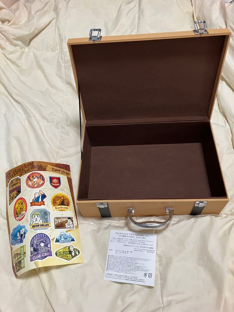 鋼の錬金術師　スクウェア・エニックス月刊少年ガンガン　エドの鞄型 コミックBOX