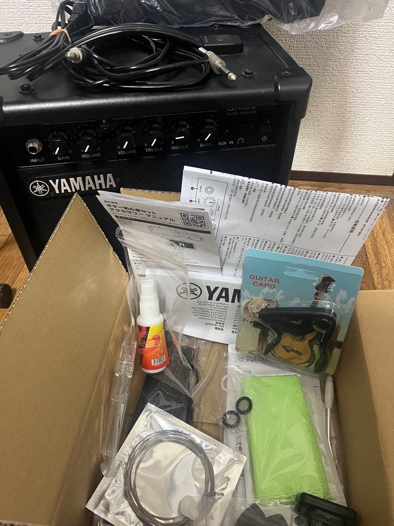 エレキギター青YAMAHA PACIFICA012 初心者セット