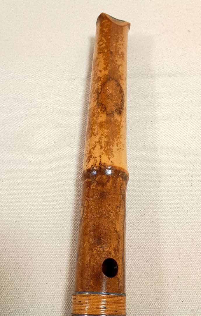 香川一朝作！極上老竹管☆荒ぶる爆鳴りの一尺七寸管尺八！