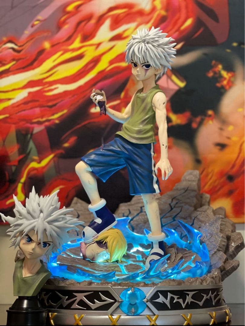 hunter×hunter キルア＝ゾルディック ガレージキット スタチュー ⑤