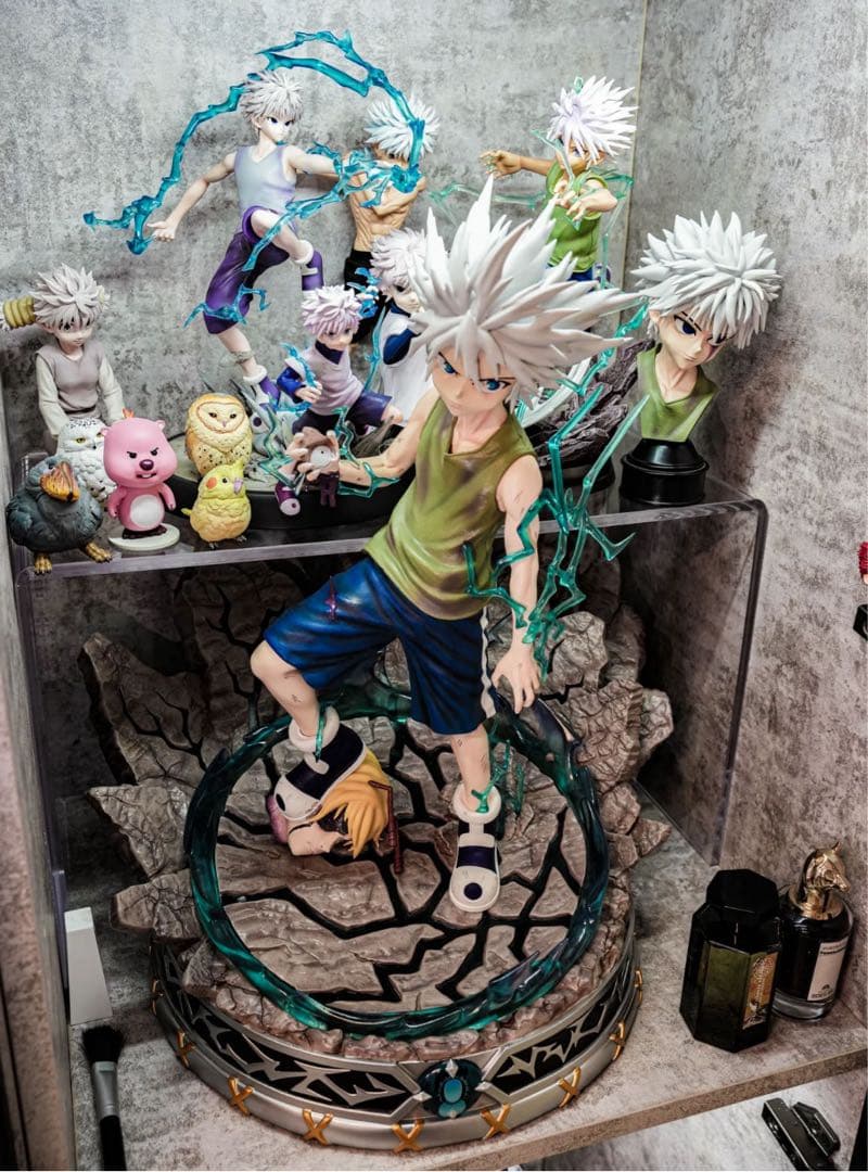hunter×hunter キルア＝ゾルディック ガレージキット スタチュー ⑤