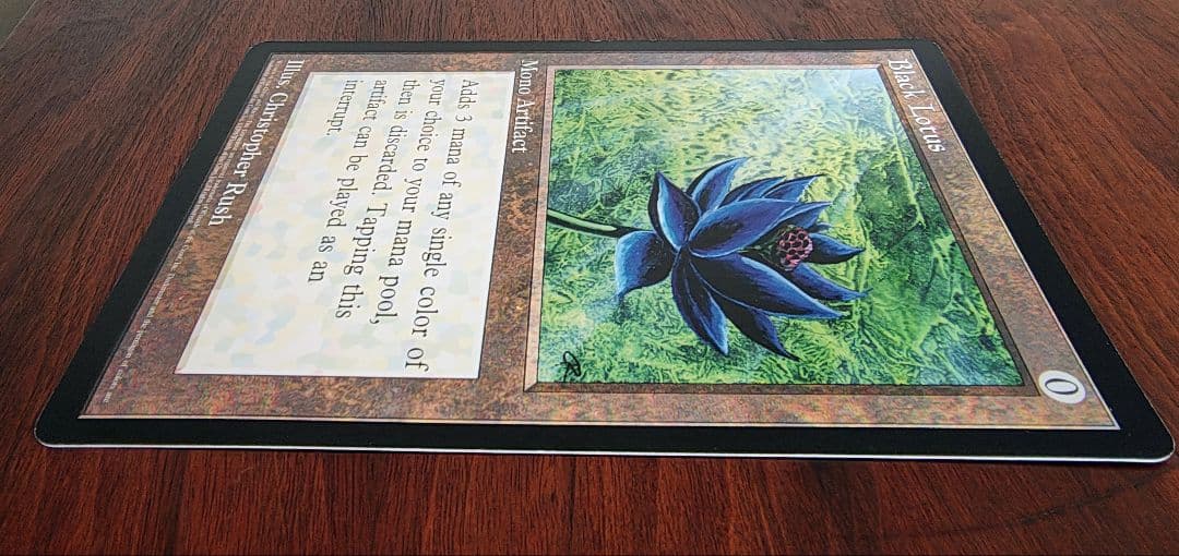 大判カード Black Lotus １枚 MTG　SCREW
