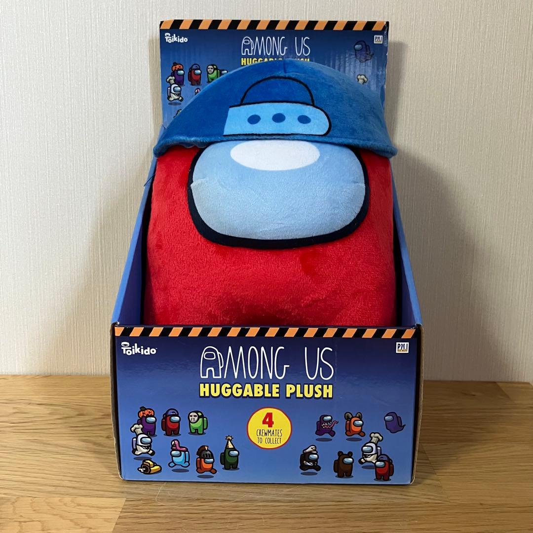 among us ぬいぐるみ 赤クルー アマングアス
