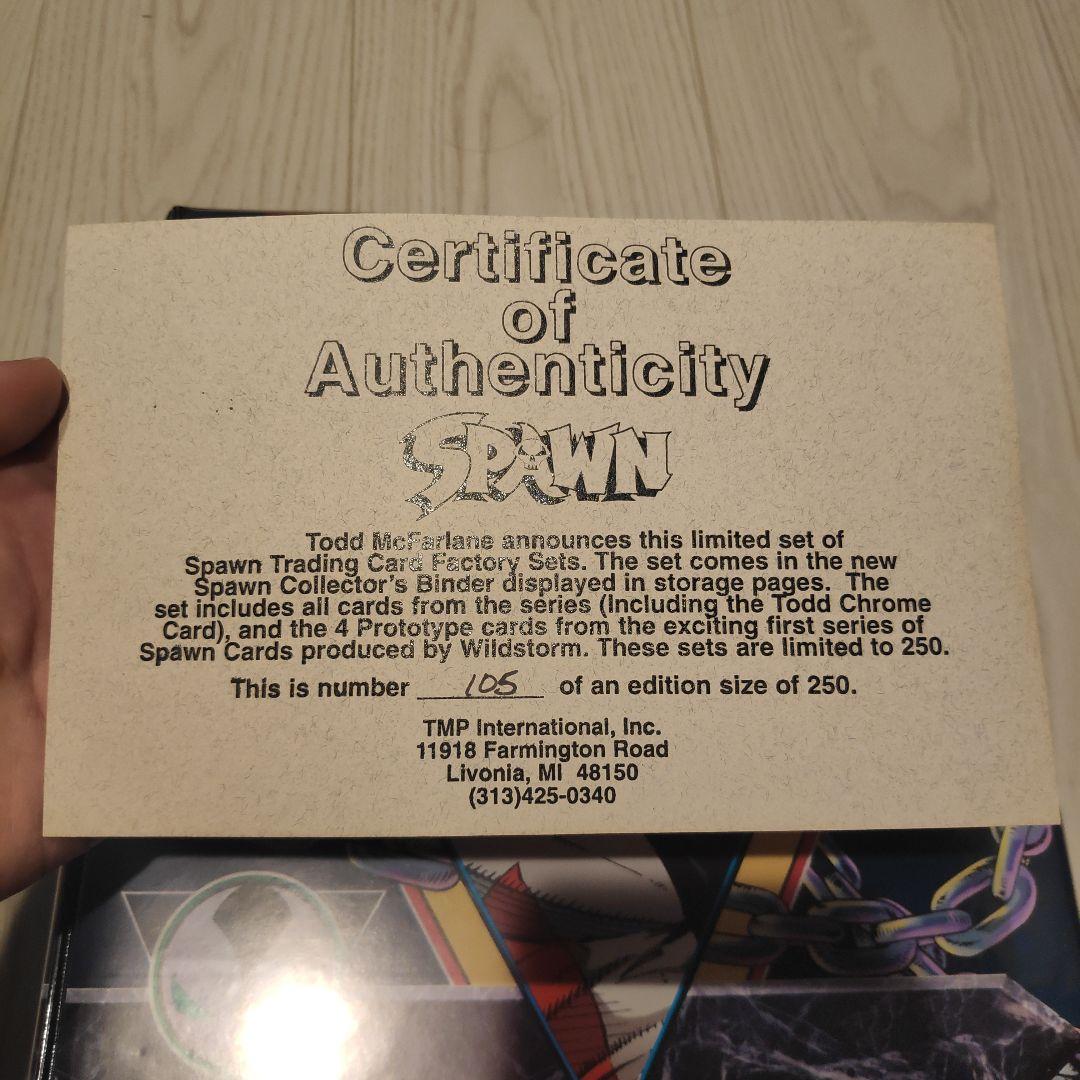 SPAWN　アート　カード　コレクション　当選品　未開封