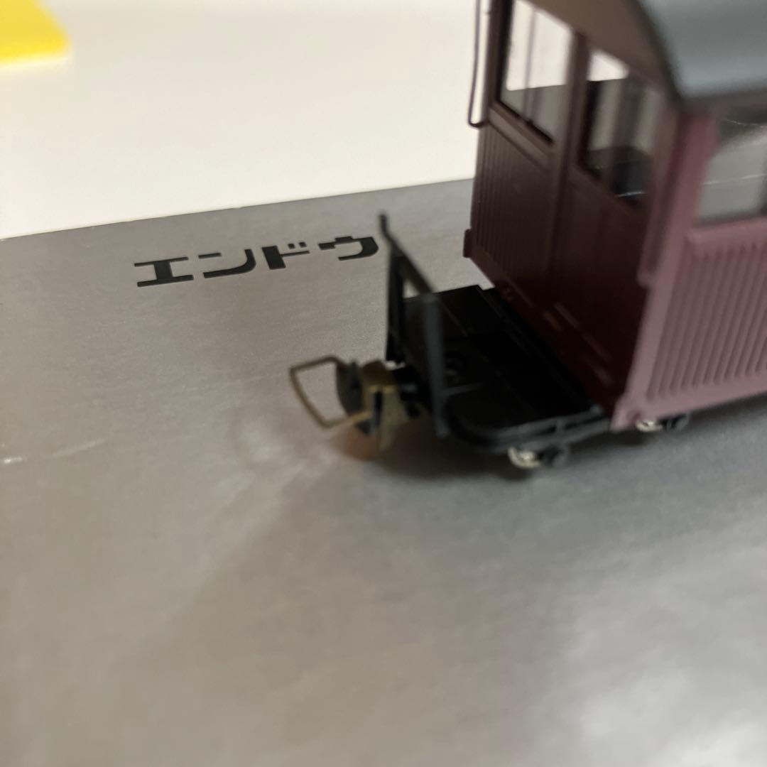 エンドウ　HOナロー(9mm)木曽森林B型客車　塗装済み完成品
