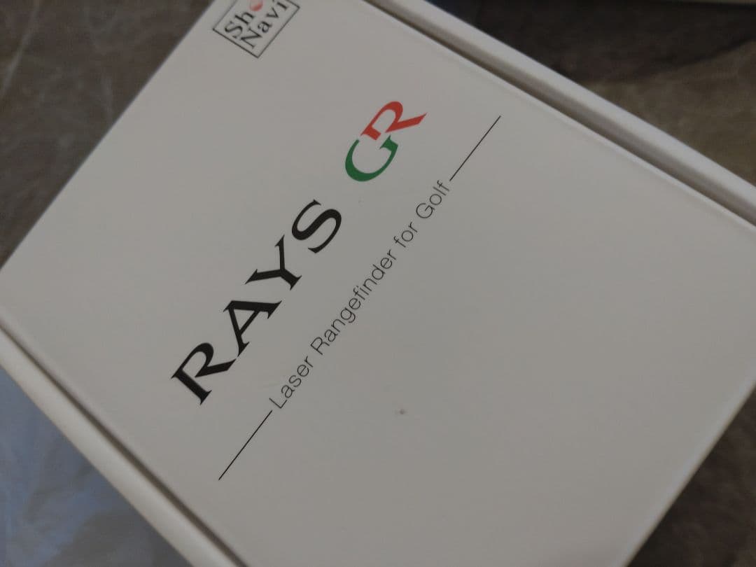 【新品】ShotNavi RAYS GR　ゴルフ距離計