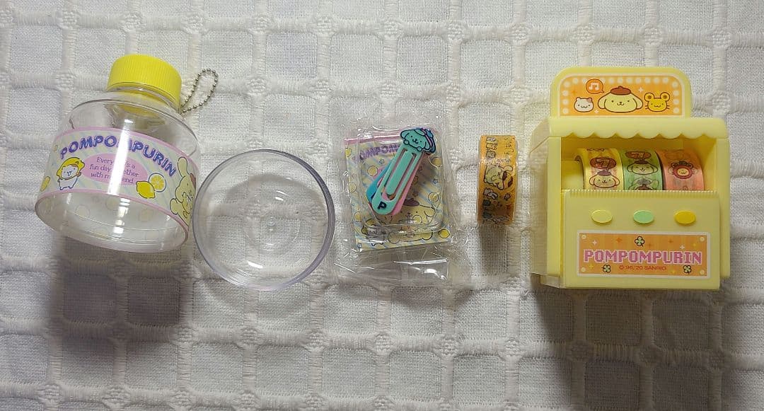ポムポムプリン マスキングテープ レターセット ふせん まとめ売り