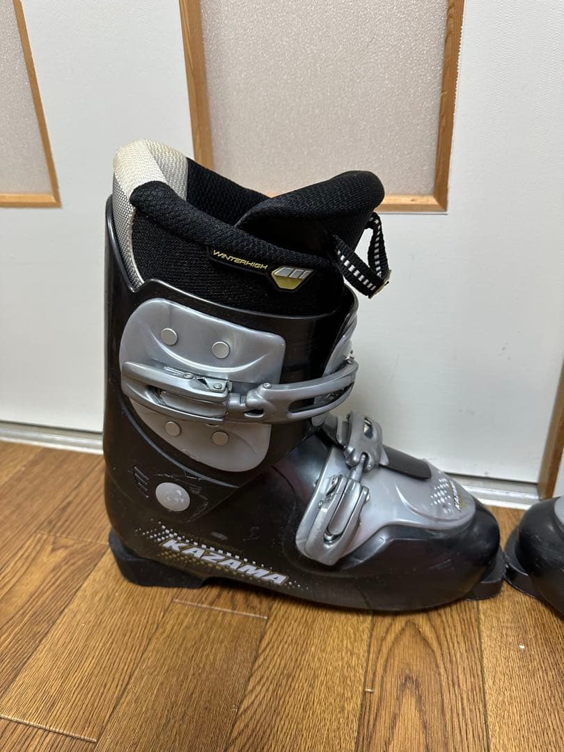 3セットSALOMON スキー板 162 cm、ブーツ27.5 ストック付