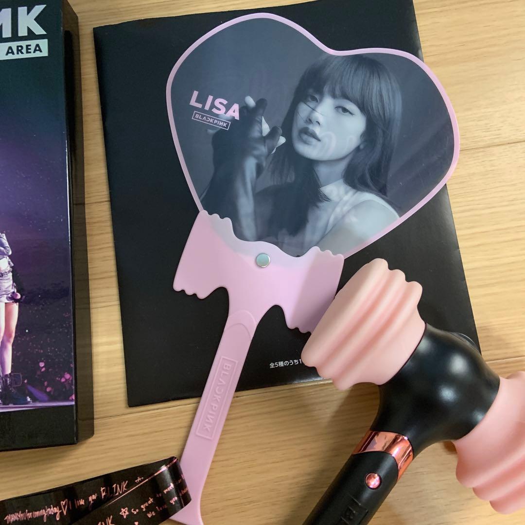 Blackpink2019-2020シーグリ2020うちわペンライト銀テープ