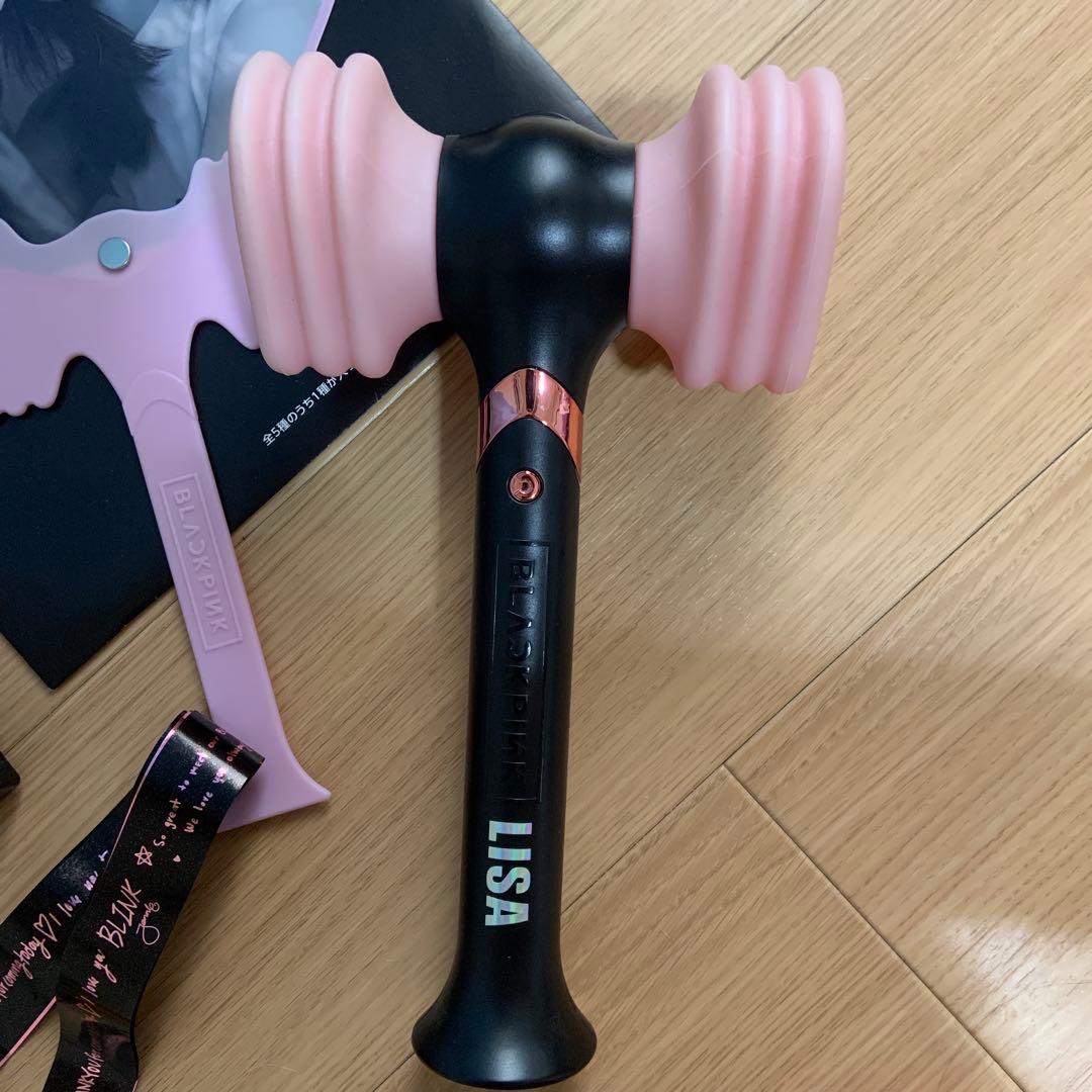 Blackpink2019-2020シーグリ2020うちわペンライト銀テープ