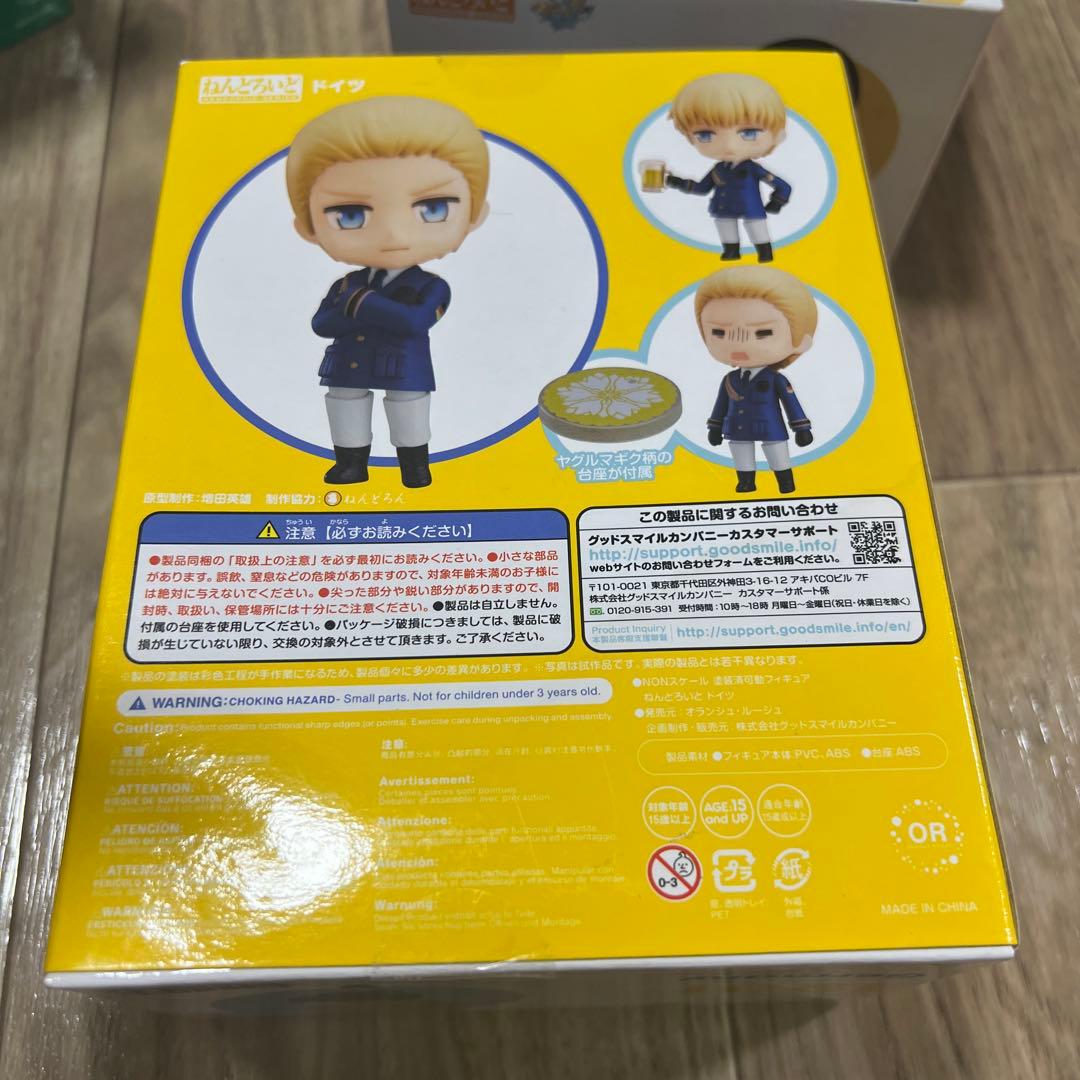 ヘタリア　ねんどろいど イタリア　ドイツ 日本