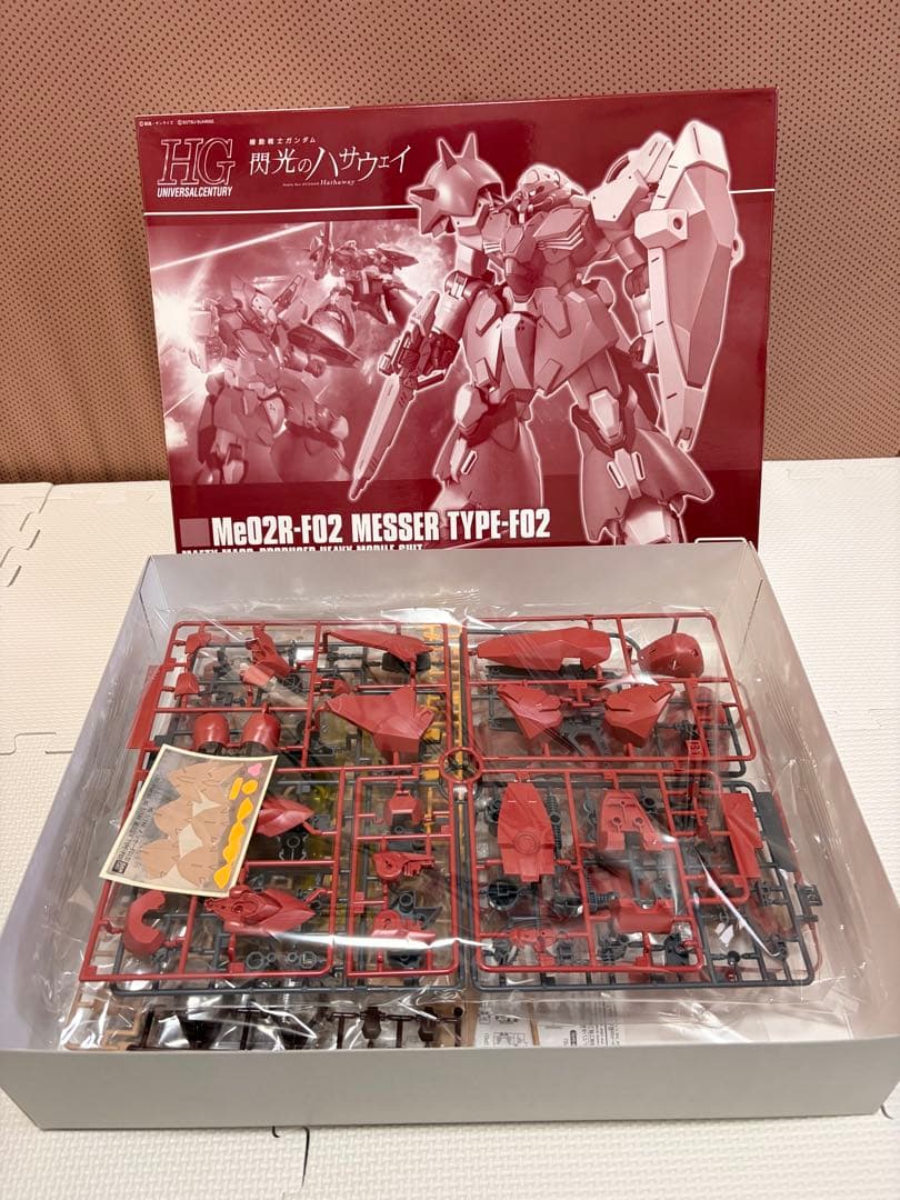 HG Ξガンダム メッサー F02型 F02型指揮官機 セット 閃光のハサウェイ