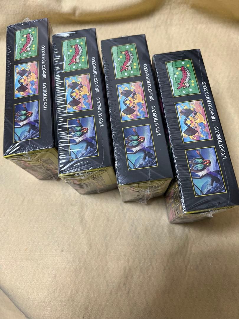 「ポケモンカード」MEGAドリームex 4BOX 新品未開封 シュリンク付き