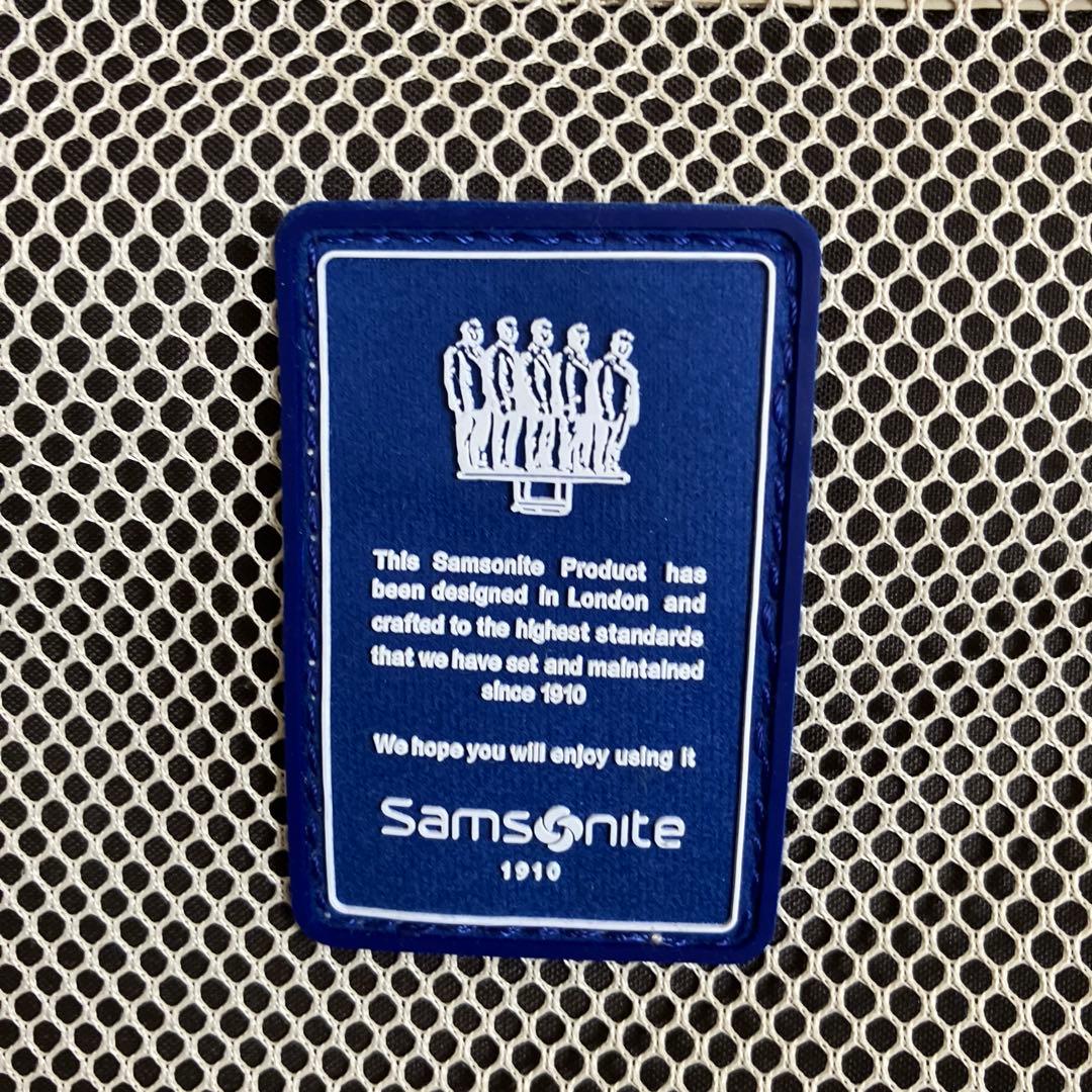 【美品】Samsonite キャリーオンバック ダークブラウン
