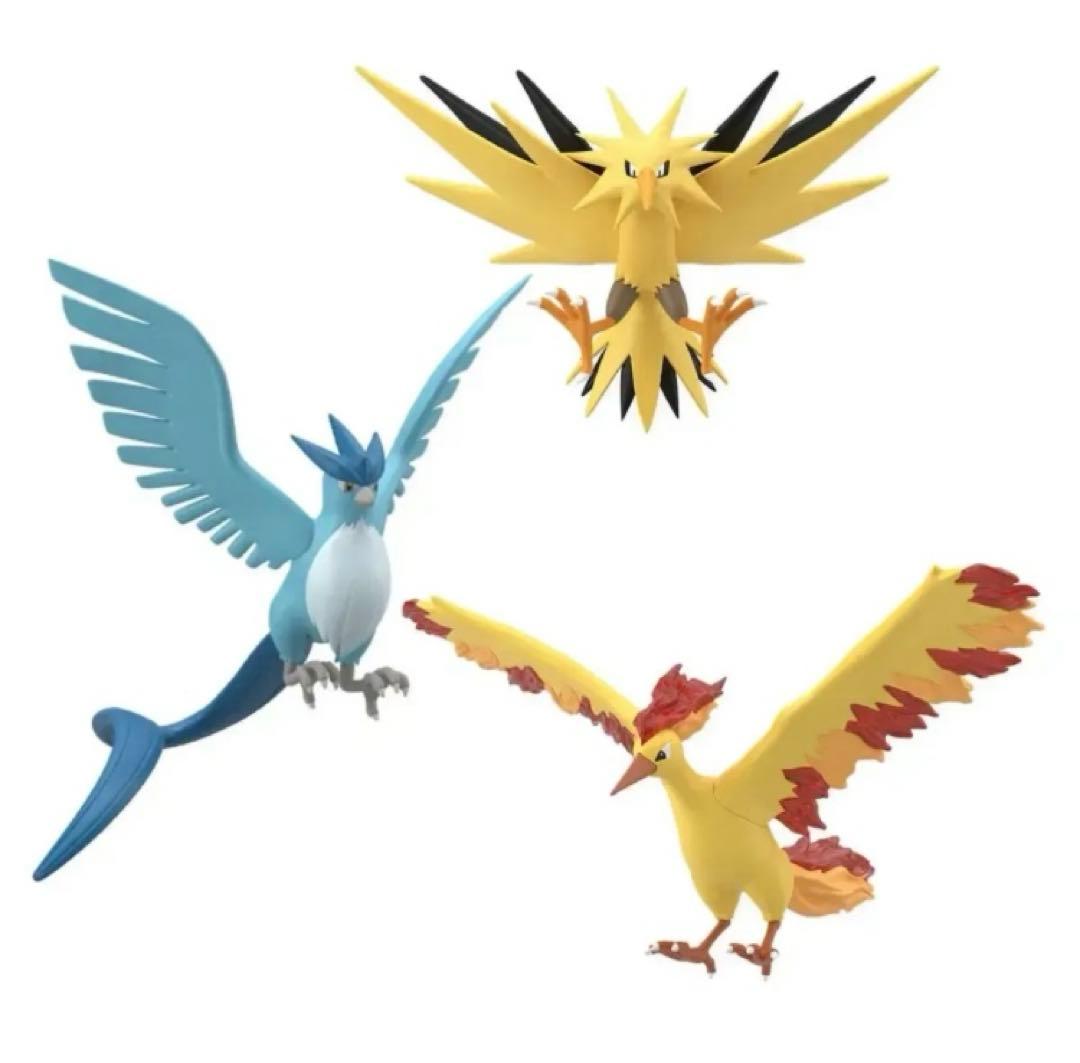 ポケモンスケールワールド　フォイヤー　フリーザー　サンダー　新品