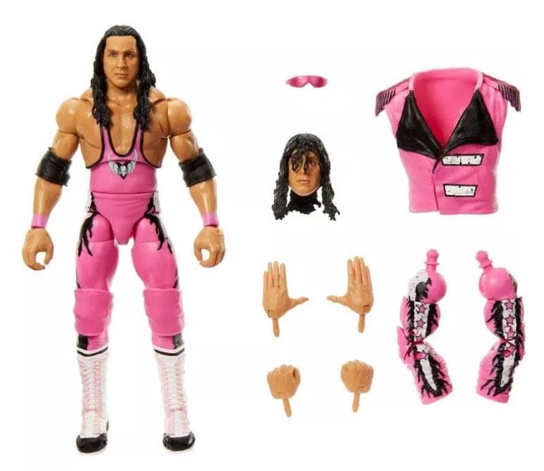 WWE Ultimate Edition ヒットマンハート アクションフィギュア