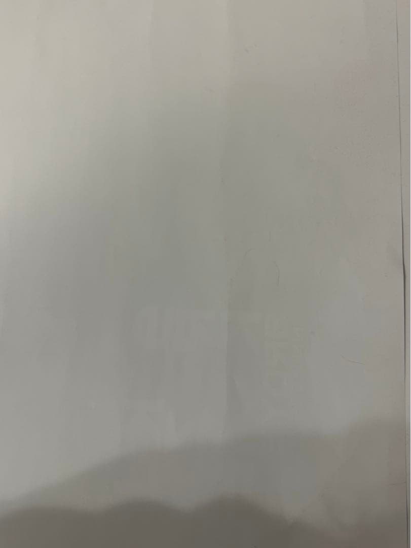 櫻坂46 村井優　直筆ポスター
