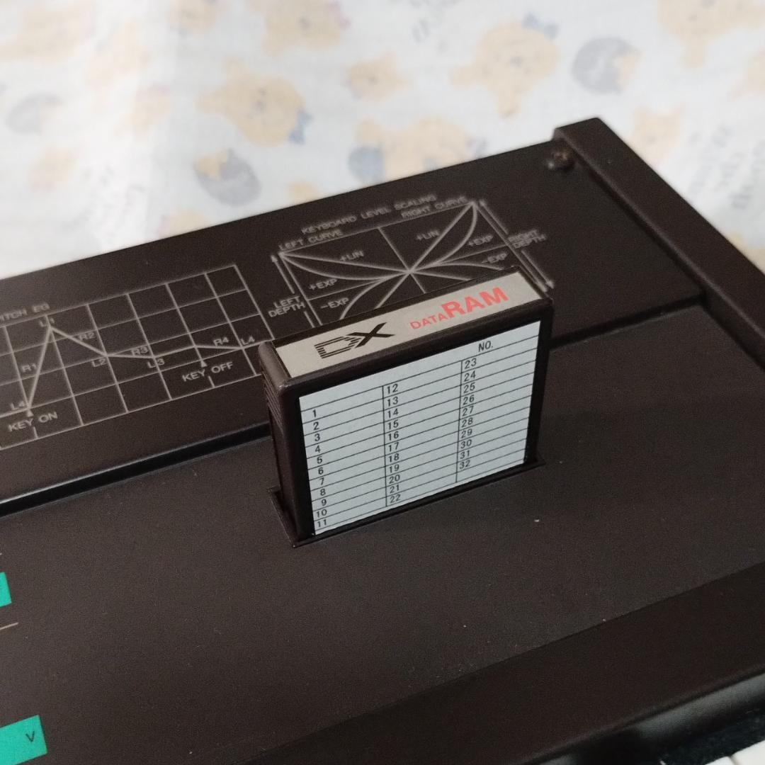 「 RAM1 」DATA CARTRIDGE for YAMAHA DX7
