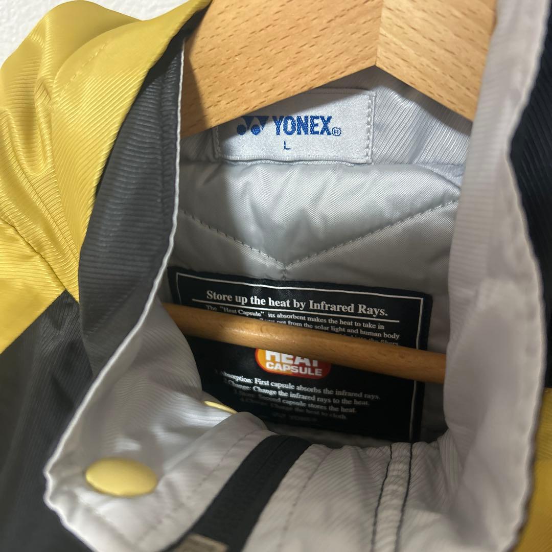YONEX ヨネックス　ユニセックスベンチコート　HEAT CAPSULE