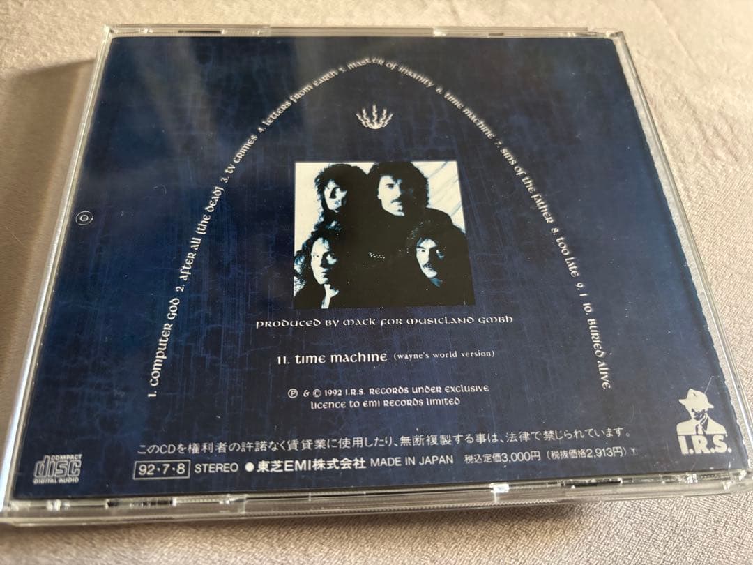 レア　ブラックサバス　直筆サインCD black sabbath dio ディオ