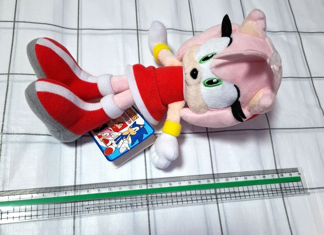 エミー・ローズ ぬいぐるみ タグ付き ソニック　三英貿易