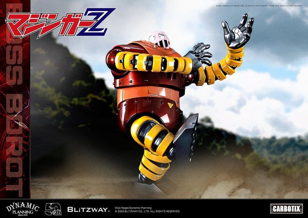 【 未開封 】CARBOTIX ボスボロット ブリッツウェイ マジンガーZ