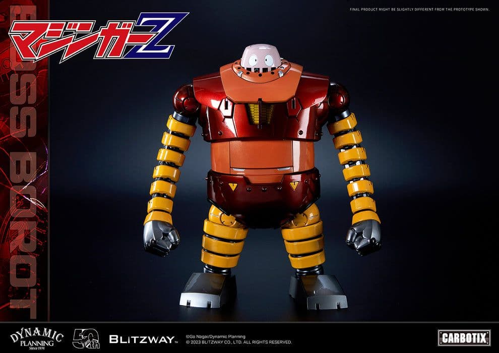 【 未開封 】CARBOTIX ボスボロット ブリッツウェイ マジンガーZ