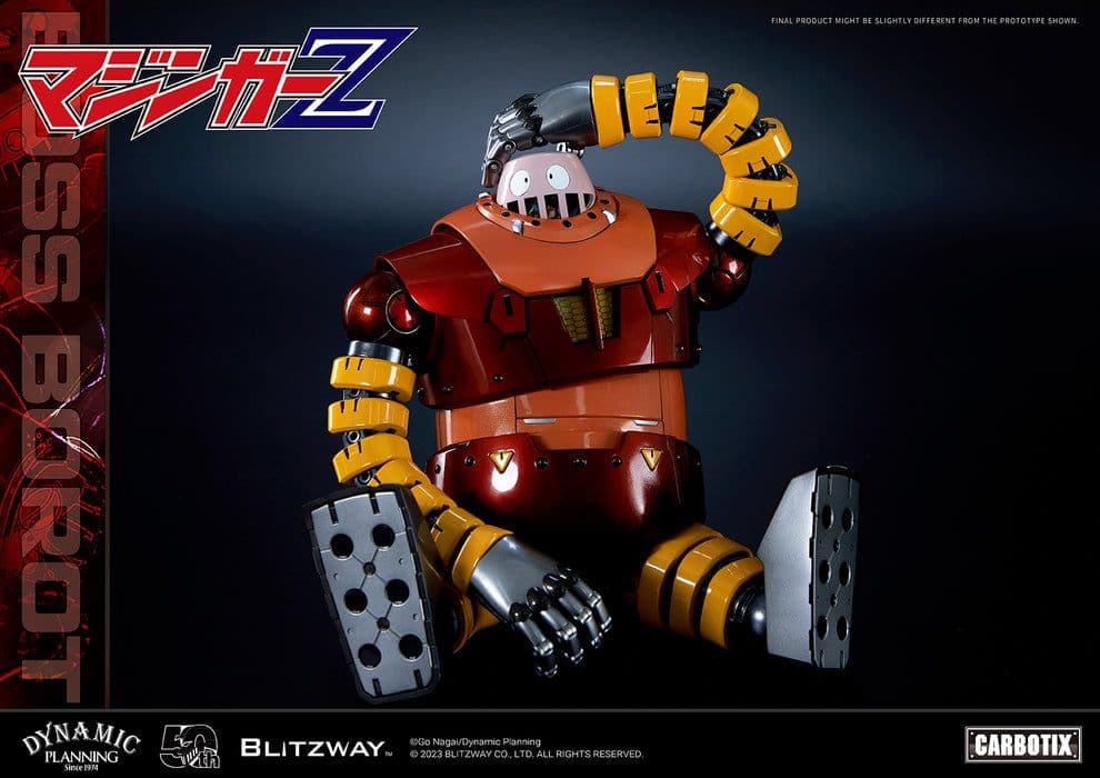 【 未開封 】CARBOTIX ボスボロット ブリッツウェイ マジンガーZ