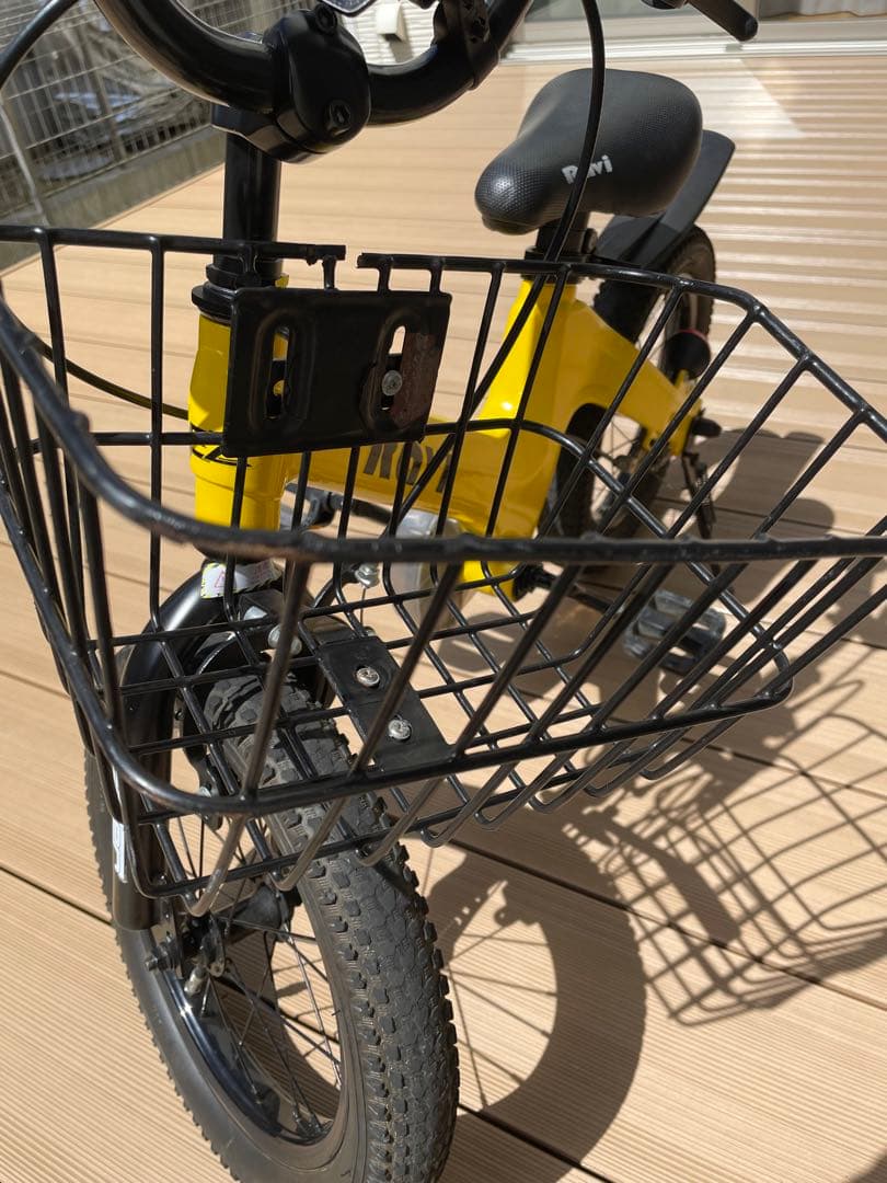 RAVI 子供自転車　14インチ　イエロー