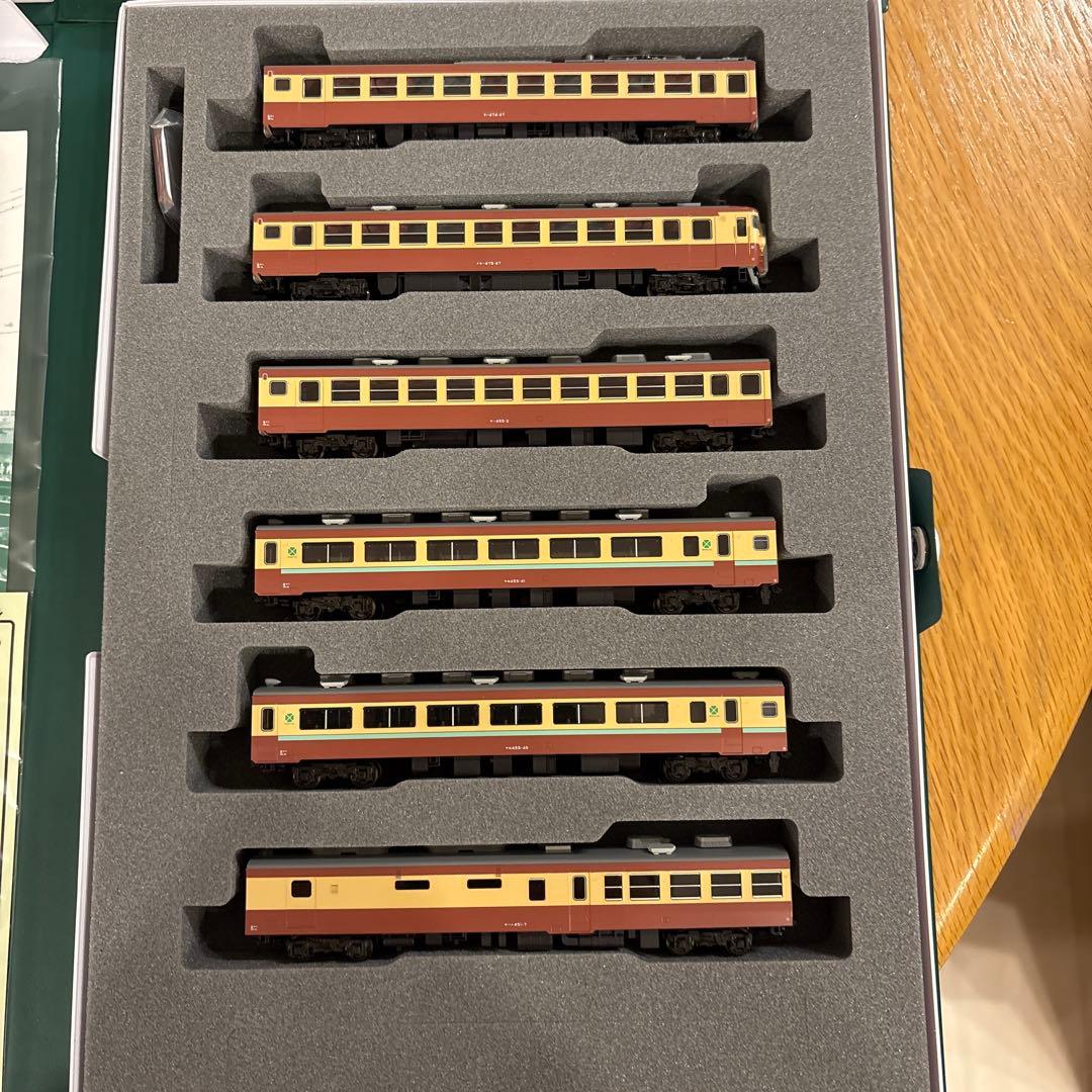 【新同】KATO 10-1634/1635 475系急行立山ゆのくに12両フル②