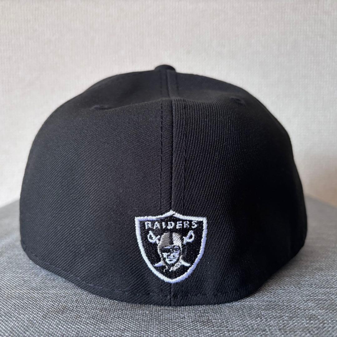 【海外限定】ニューエラ NFLラスベガスレイダース LP59FIFTY ブラック