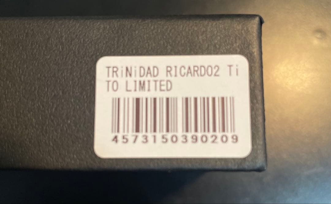 TRiNiDAD RICARDO2 浅田斉吾 トリニダード リカルド2