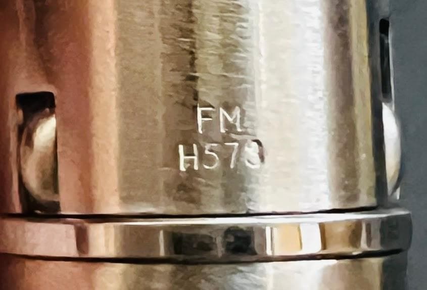 希少完動美品 初期型！パイロット万年筆 ミュー μ FM（中細字）