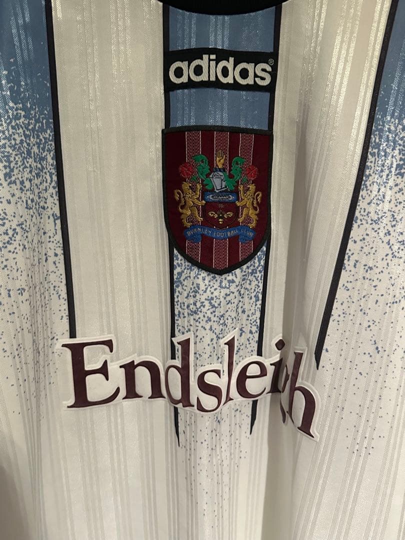 ¡*!様 バーンリー Burnley 97-98アウェイレトロフットボールシャツ
