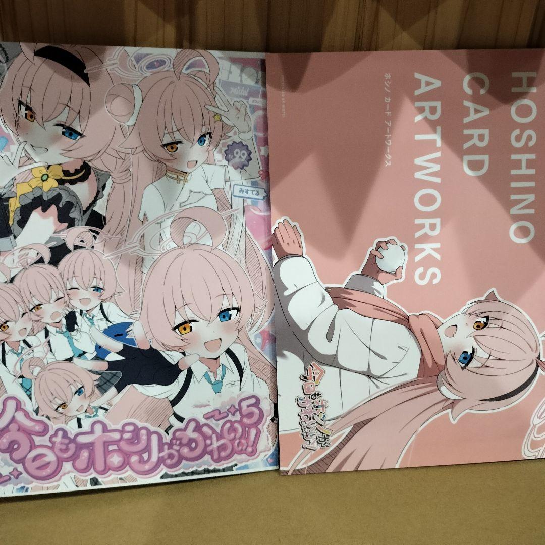 会場限定カード付　ブルアカ　c107 ホシノみすてる　新刊同人誌2冊フルセット