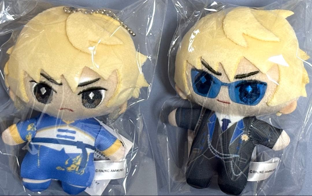 デュラララ!!×2 ちょこ友 ぬいぐるみ・クリアマルチケースセット